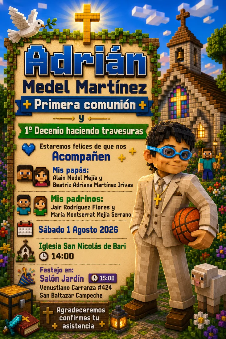 Invitación alternativa de Adrián
